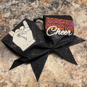 Rockstar cheer bow